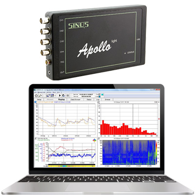 APOLLO多頻道處理器-搭配SAMURAI軟體-振動量測儀器